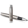 Ручка роллер PARKER IM ESSENTIAL T319 BRUSHED METAL CT F 2143633