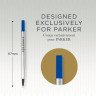 Стержень роллер PARKER QUINK RB Z01 CW1950327 M 0.7мм (2шт)